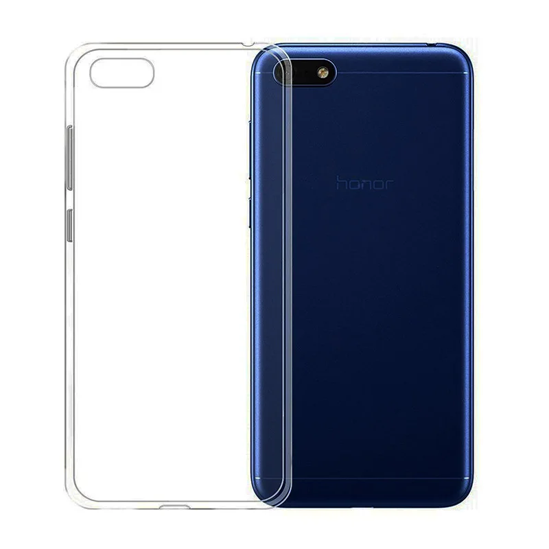 

For Huawei Y5 Lite 2018 Case Soft Crystal Silicon Back Cover On Y 5 Prime Y5Lite Honor 7S Transparent Tpu 5.45Inch