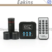 16MP 1080 P HDMI USB электронный видеомикроскоп Камера+ CCD 0.5X окуляр микроскопа C-Крепление объектива для 23,2 мм+ 30mmm+ 30,5 мм кольцо