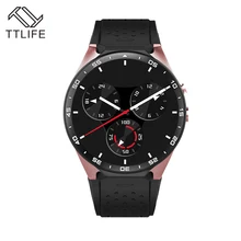 TTLIFE Marke GPS 3G Wifi 2.0MP Kamera Herzfrequenz Android 5.1 Smart Uhren 1,39 Zoll 400*400 SmartWatch Telefon reloj inteligente