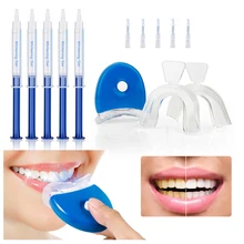 Отбеливатель зубов 44% система для отбеливания зубов Стоматологическое Оборудование Набор орального геля отбеливатель зубов 5 шт. стоматологический инструмент для зубов