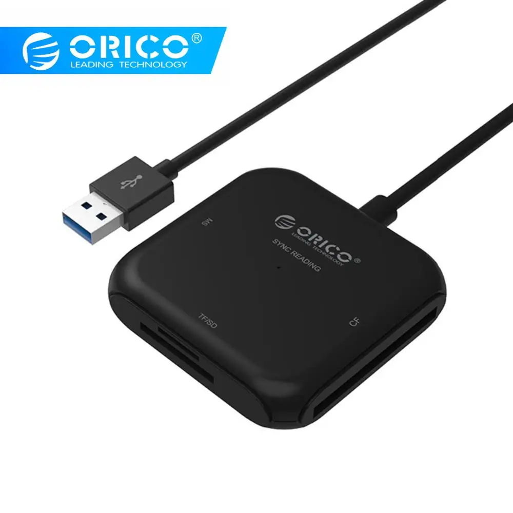 ORICO 4 in 1 USB 3 0 Smart Card Reader Flash Multi Memory Card Reader for 1