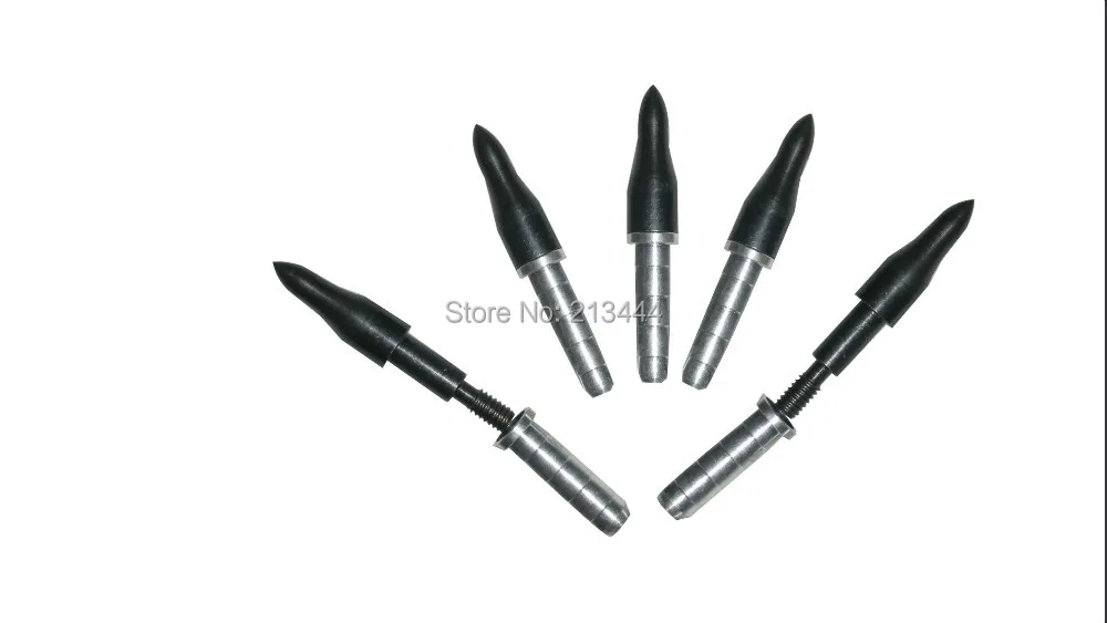 

100grains I.D. 6.2mm shaft point and insert
