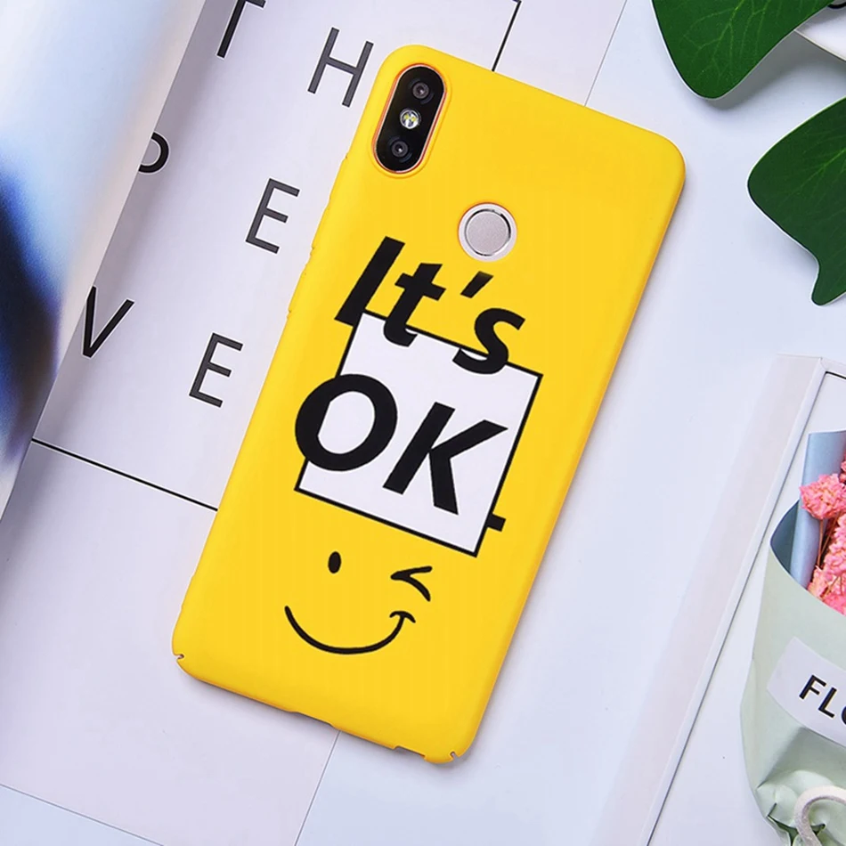 Fitted Case for Xiaomi RedMi Note 5 Pro Luxury Patterned Case Fashion Phone Cover for Xiaomi Mi A1 RedMi 4X 5 plus Cartoon Coque (15)