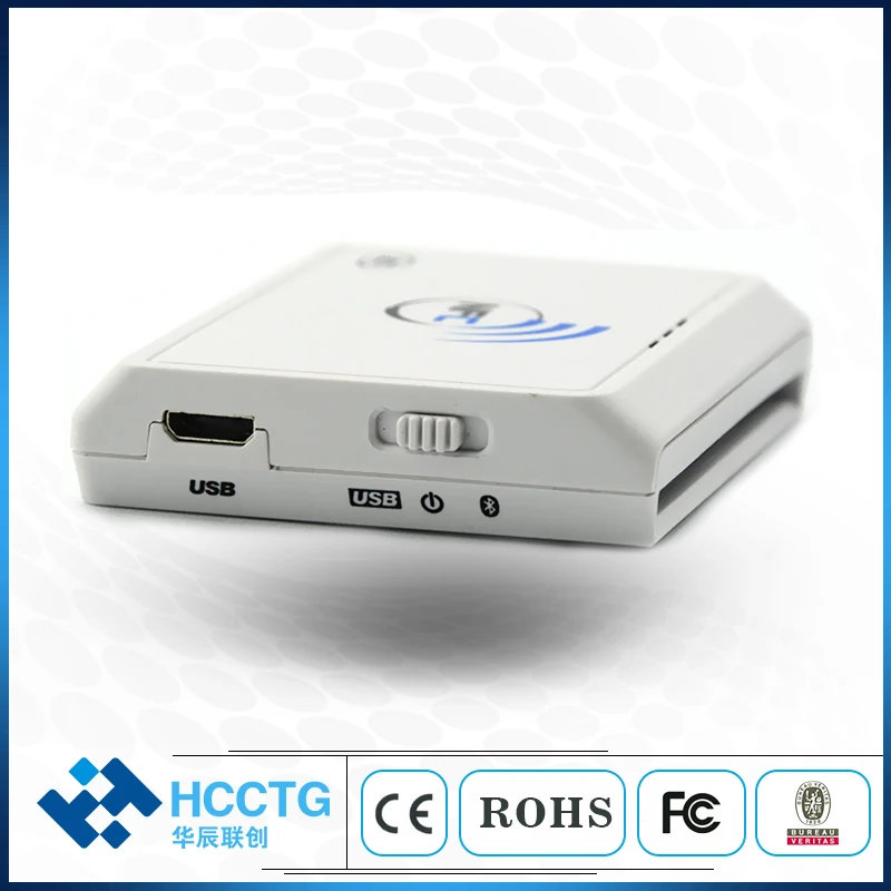 

13.56 mhz contactless nfc bluetooth card skimmer/battery powered Bluetooth NFC emulator/reader--ACR1311U-N2