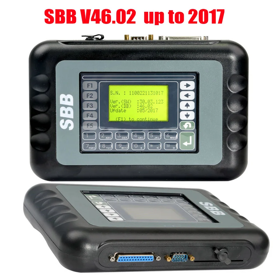 

2017 Latest Version Silca Immbolizer SBB V46 Key Programmer For Car Auto Key Maker Newest Version V46.02 SBB Key Pro Locksmith