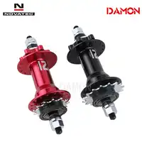 Novatec D256SBT Dirt Jump Single Speed 32 Holes 13 15 16 18T Bicycle Rear Hubs With Sprockets And Lock Nuts Black Red Colors