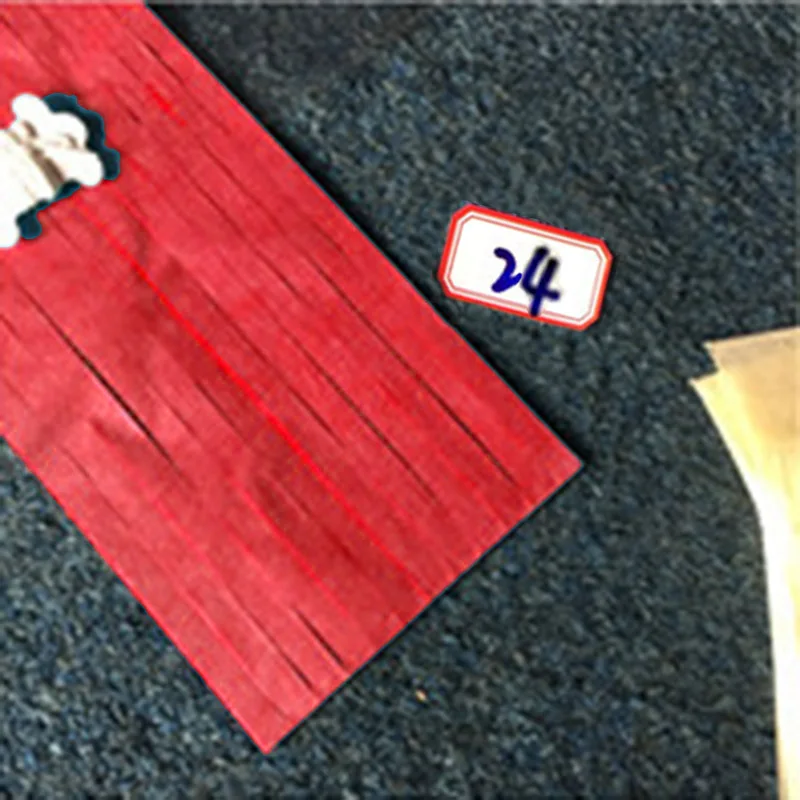 Joy-enlife 5 шт. Свадебные украшения из глянцевой бумаги Гирлянда DIY бумажный цветок декоративный для Бэйби шауэра декор для вечеринки в честь Дня рождения поставки - Цвет: Red