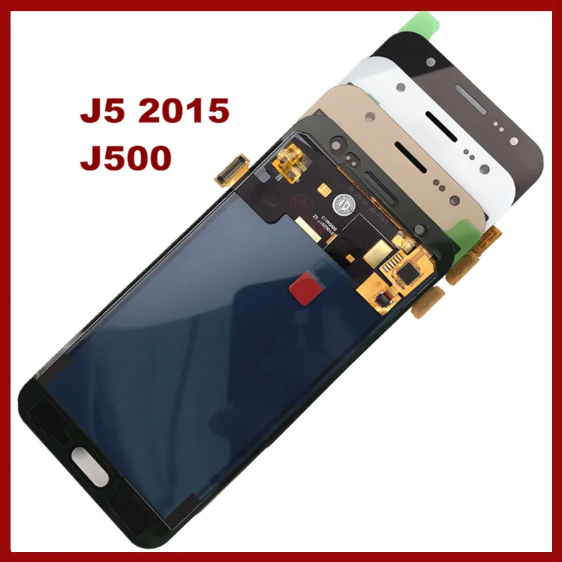 Для Samsung Galaxy J5 2015 j500 J500F J500FN J500M J500H ЖК-дисплей с кодирующий преобразователь