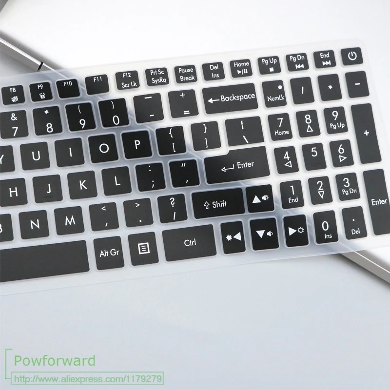 

For Acer Nitro 5 AN515-42 AN515 42 AN515-52 AN515 42 51 52 51ez 51by 791p 15.6 Silicone Keyboard Cover laptop Protector Skin