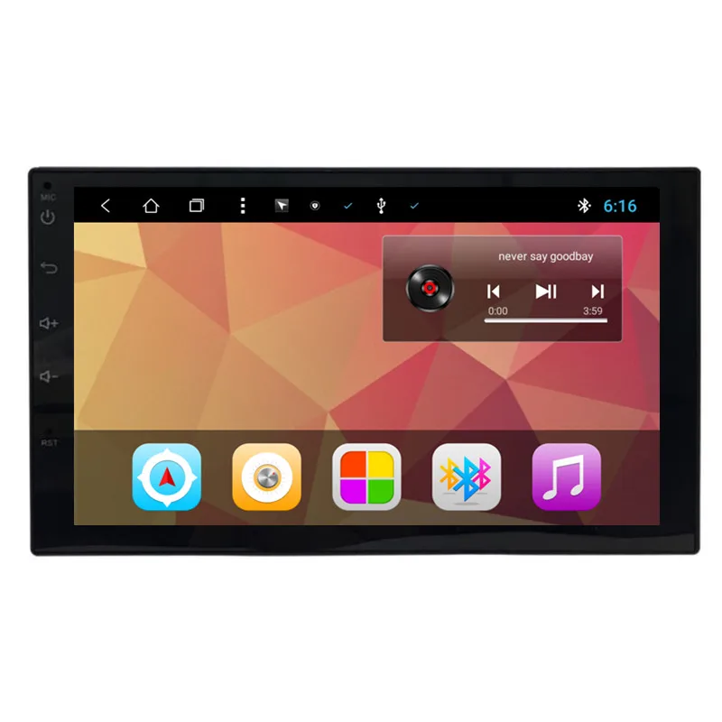 7 &quotAndroid автомобильный мультимедийный стерео радио аудио DVD GPS навигация Sat Nav