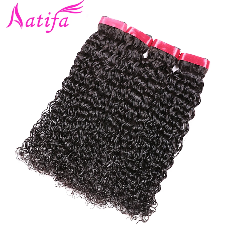 Malaysian Water Wave Hair Bundles 3/4 pcs Human Hair Weave Bundles Natural Color 10-28 inches Aatifa NonRemy Hair Extension Malaysian Water Wave Hair Bundles 3/4 pcs Human Hair Weave Bundles Natural Color 10-28 inches Aatifa NonRemy Hair Extension