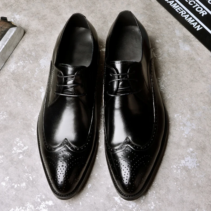 Cuir Chaussures En D'affaires Pointu Dentelle wine up Hommes Oxford Formelle Causal Bout Classique Homme Respirant Black Robe q1dIWnUBwB