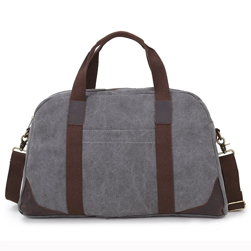 Travel Bag Casual Skewers For Men Canvas Large Capacity Men Handbag