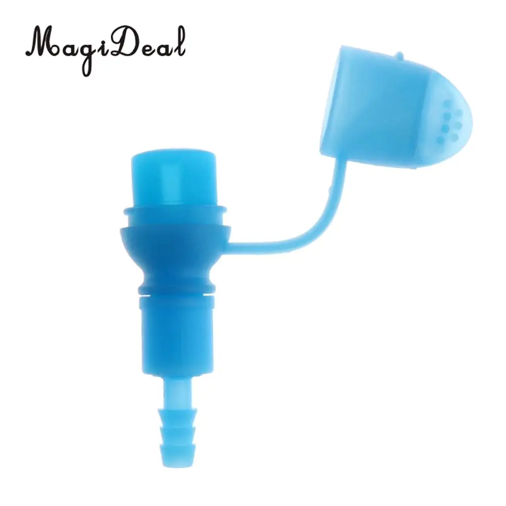 MagiDeal Water Bag Straight Silicone Hydration Pack Bite Valve Tube Nozzle Replacement For Cycling Sports Bladder Reservoir