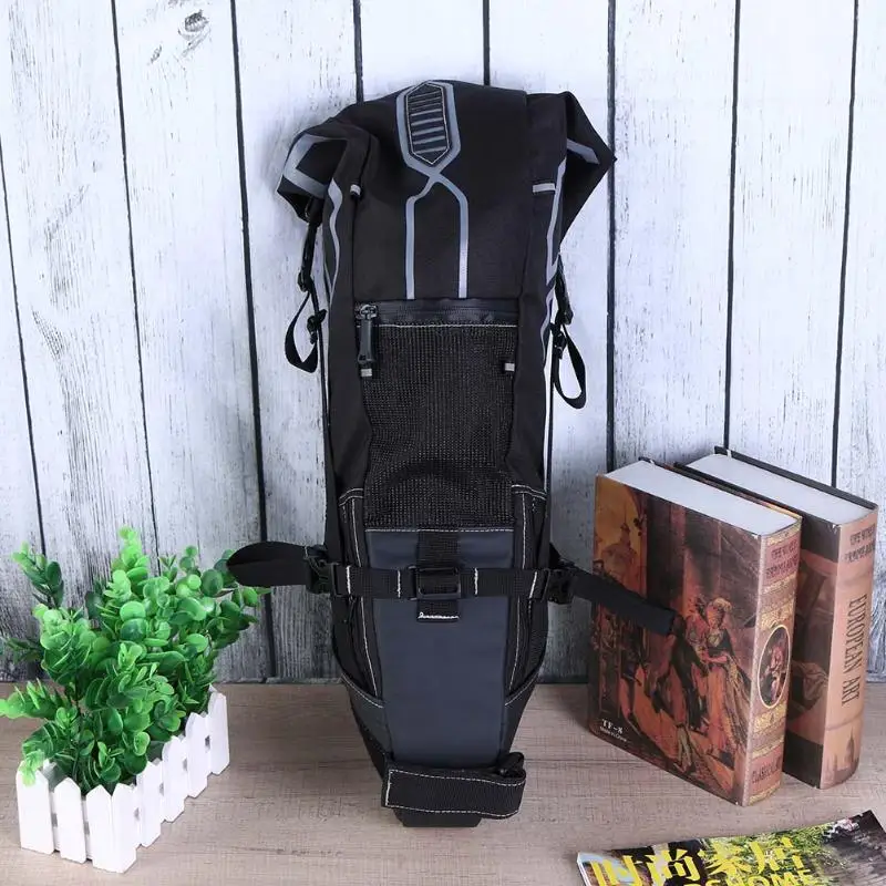 Excellent 2019 Bike Bag Bicycle Saddle Tail Seat Waterproof Storage Bags Cycling Rear Pack Panniers Accessories 10L Max 5
