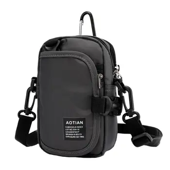 

2019 Multi-layer Crossbody Bag Cell Phone Purse Wallet Belt Buckle Pouch Shoulder Strap For Women Men