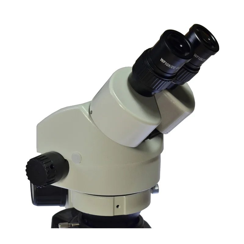 7X-45X осмотр рассекающий зум мощность стерео промышленности бинокулярный микроскоп Прочный металлический столб стенд+ 56 светодиодный светильник осветитель