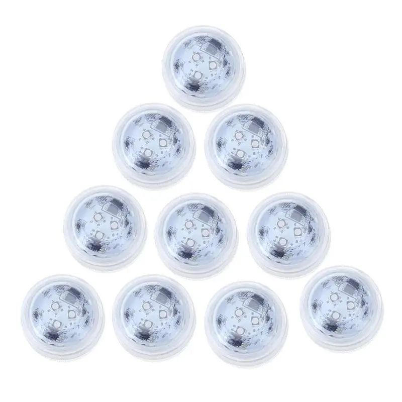 

Submersible Waterproof 10 LED Candle Light Lamp Remote Control Vase Decor