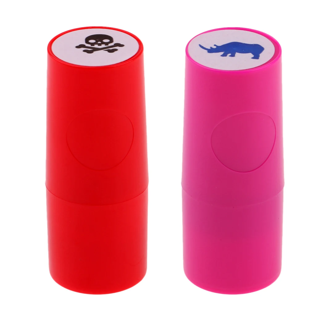 2Pcs Colorfast Golf Ball Stamp Symbol Marker Impression Seal for Golfer Fan Golf Ball Stamper Stamp Golf Ball Marker