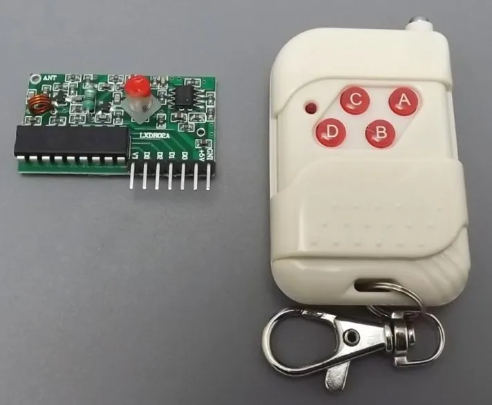 Remote control, remote control board, drive board,  wireless remote control motor 51, learning remote control kit