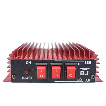 

BaoJie BJ-200 CB Radio VHF Power Amplifier BJ200 for Ham Radio Two Way Radio HF Transceiver Walkie Talkie Red Color A7170