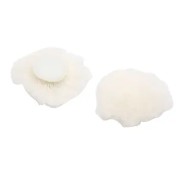 

uxcell 2Pcs 1" Dia Round Faux Car Buffing Disc Wheel Pad Polisher White, 2 Pack