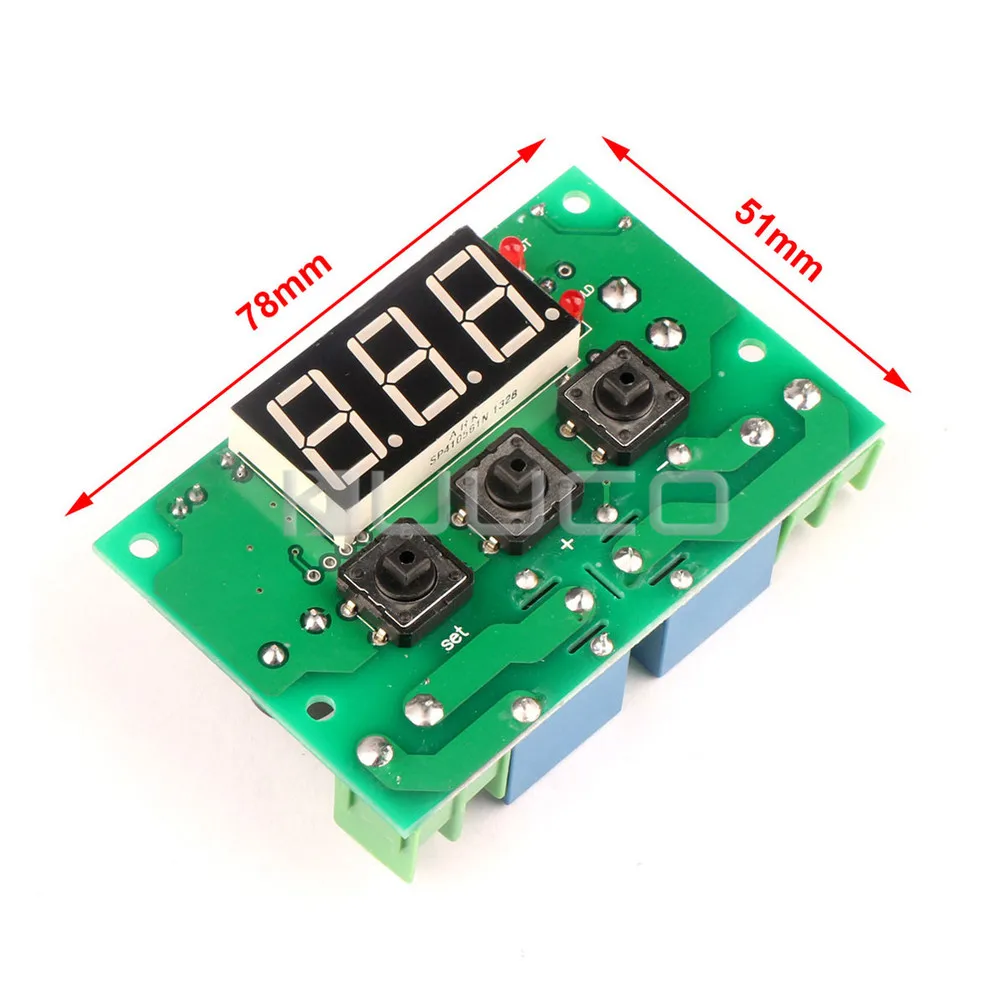 Цифровой контроллер температуры-50~ 110 градусов Цельсия переключатель контроля температуры переменного тока 220 В Встроенный термостат с функцией сигнализации