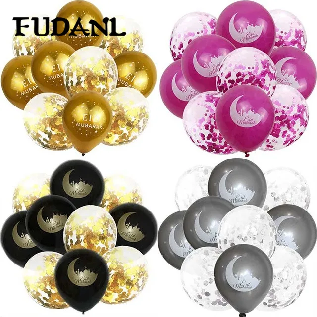 

Balloon Eid Mubarak Decor Ballon Ramadan Decorations Islam Globos Ramadan Kareem Baloon Ramadan Decor for Eid Mubarak Ballons