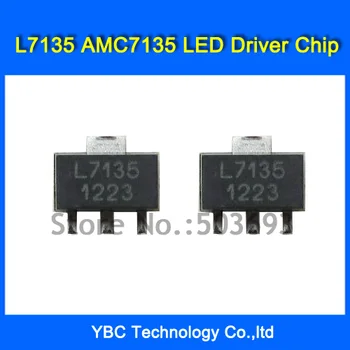 

Free Shipping 50pcs/lot SMD L7135 AMC7135 350mA/2.7-6V Constant Current Power LED Driver Chip