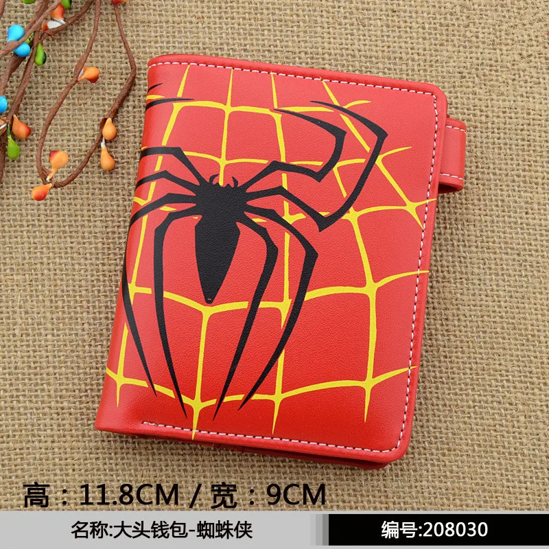 الأعجوبة الكابتن أمريكا باتمان الرجل الحديدي محفظة طوكيو Ghou الرجال محافظ سوبرمان الرجال المال كليب Totoro السيدات محفظة الحقيبة