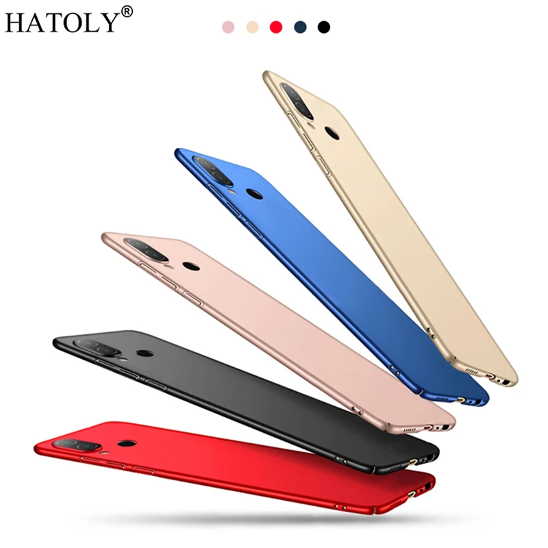 Для Meizu Note 9 чехол тонкий PC Бампер Защитный Твердый на заднюю панель телефона для