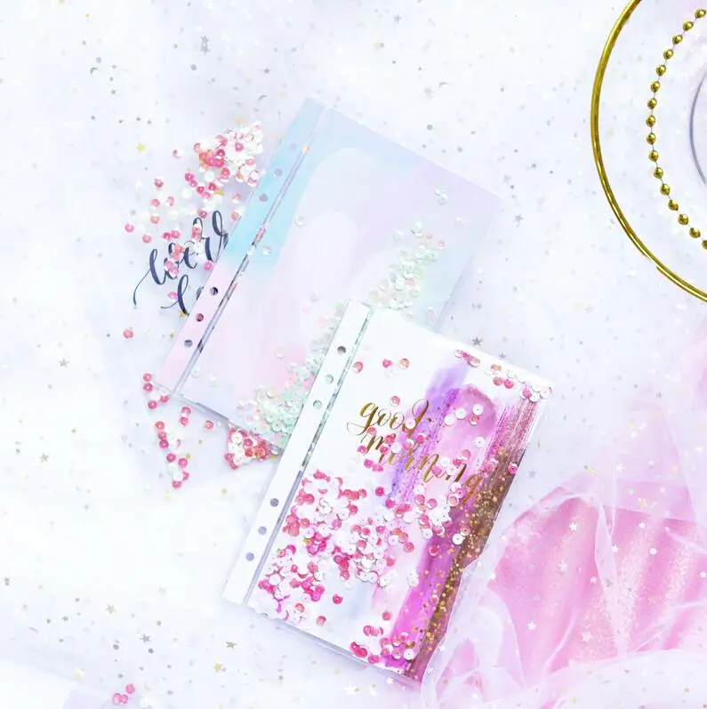 

Dreamlike Shake Card A5/A6/A7 Spiral Dividers bookmark Planner Filler Paper Matching Dokibook Filofax Diary Notebook Accessories