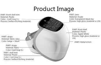 

leg massager with laser function from china
