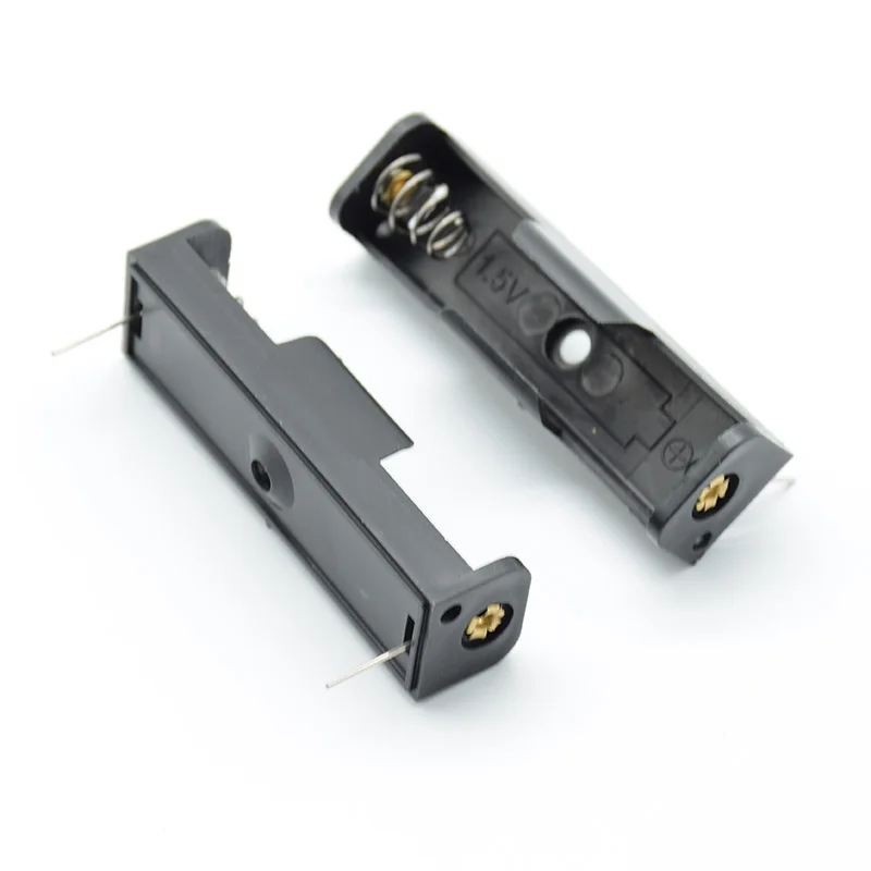 

2pcs/lot High Quality Battery Box No.5 with Plug , AA5 Battery No.1.5V Battery Seat Storage