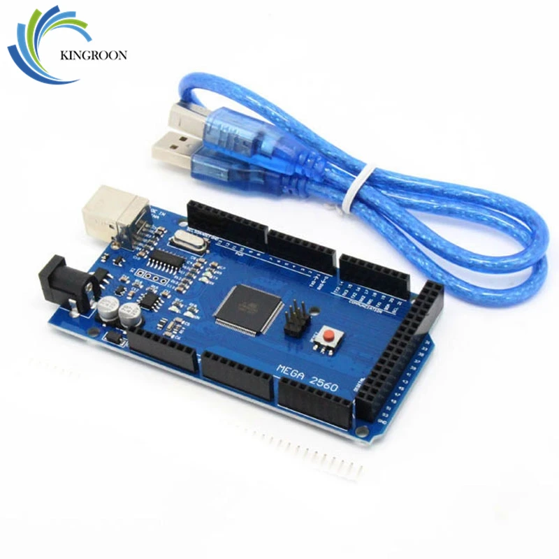 KINGROON MEGA 2560 R3 ATmega2560 R3 AVR USB плата+ Бесплатный USB кабель для Arduino 2560 MEGA2560 R3