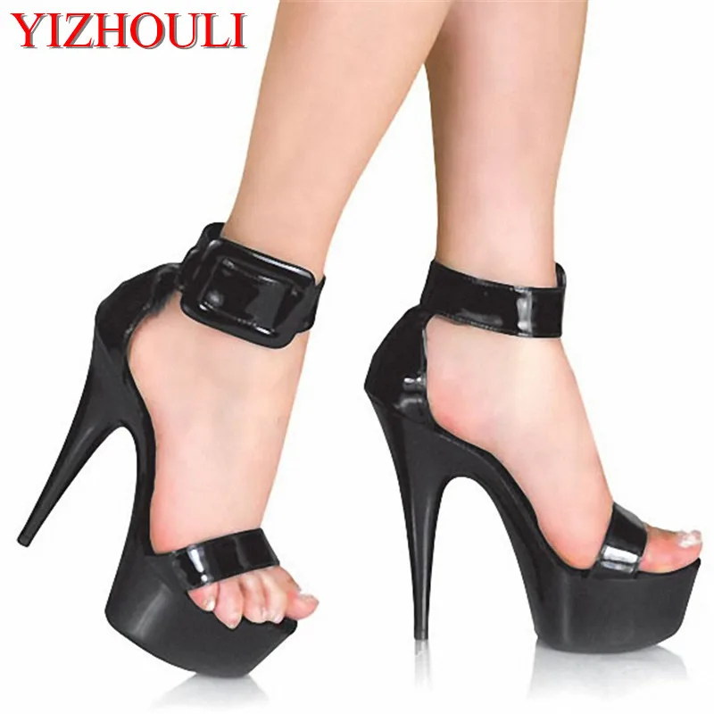 catwalk high heels sandals