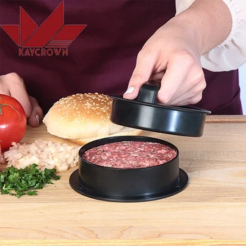 

Ham Press Stainless Steel Hamburger Mold Meat Burger Press Cutlets Stuffed Patty Maker Mould Patties Food Kitchen Gadgets Tools