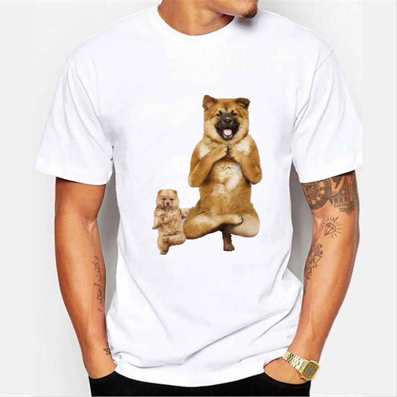 

Fashion Crazy much Big dog with puppy animal print 3d T-shirt for men women funny 3d t shirt top tees 68-16#