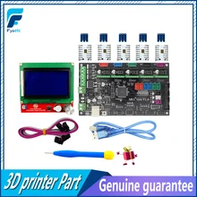 MKS Gen V1.4 3D printer kit with MKS Gen V1.4 RepRap board +TMC2100 /TMC2130/TMC2208/DRV8825/A4988+12864 Graphic LCD
