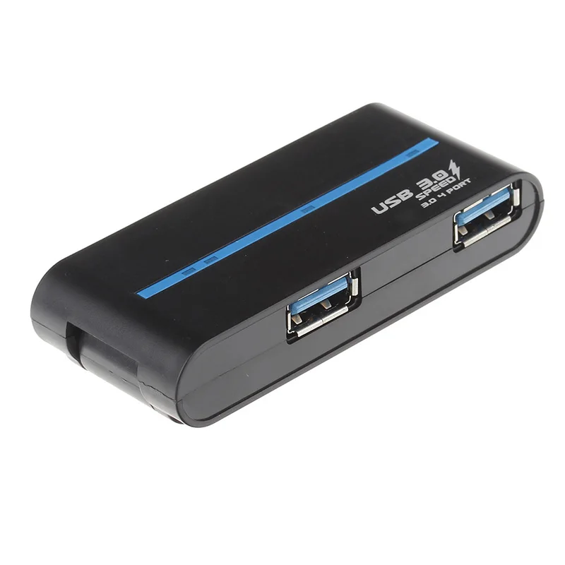 A Ausuky 4 портовый высокоскоростной USB концентратор с поворотом на 180 градусов