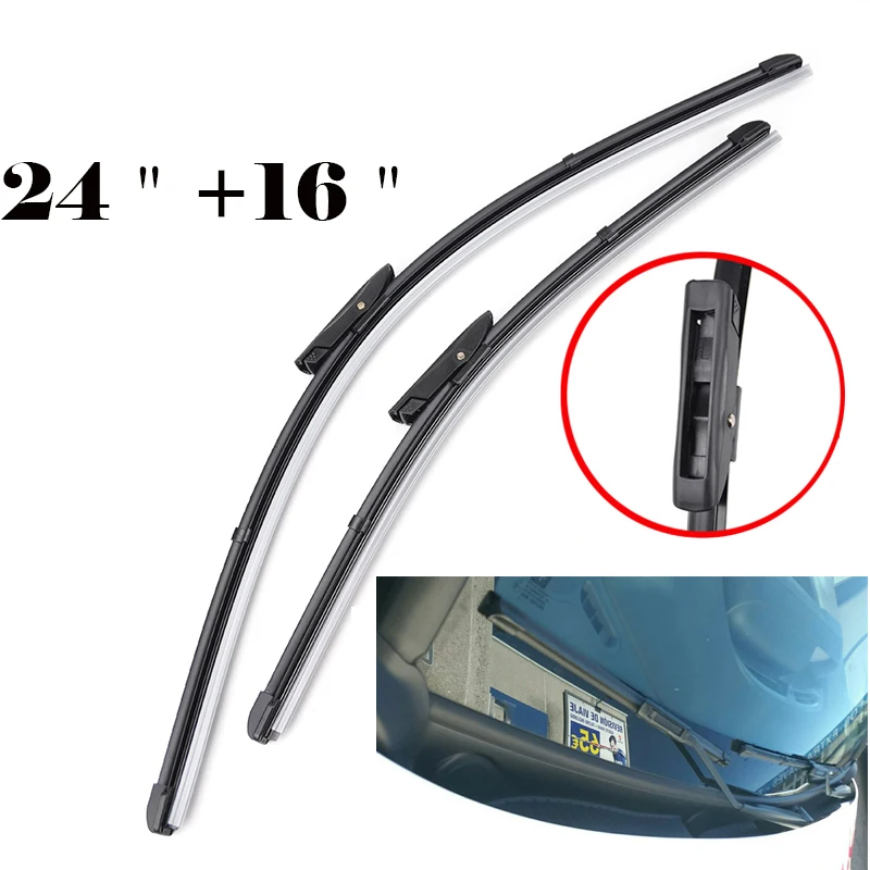 Misima 24 ''+ 16'' стеклоочиститель для Renault Clio MK 3 Fluence Megane CC Grandtour