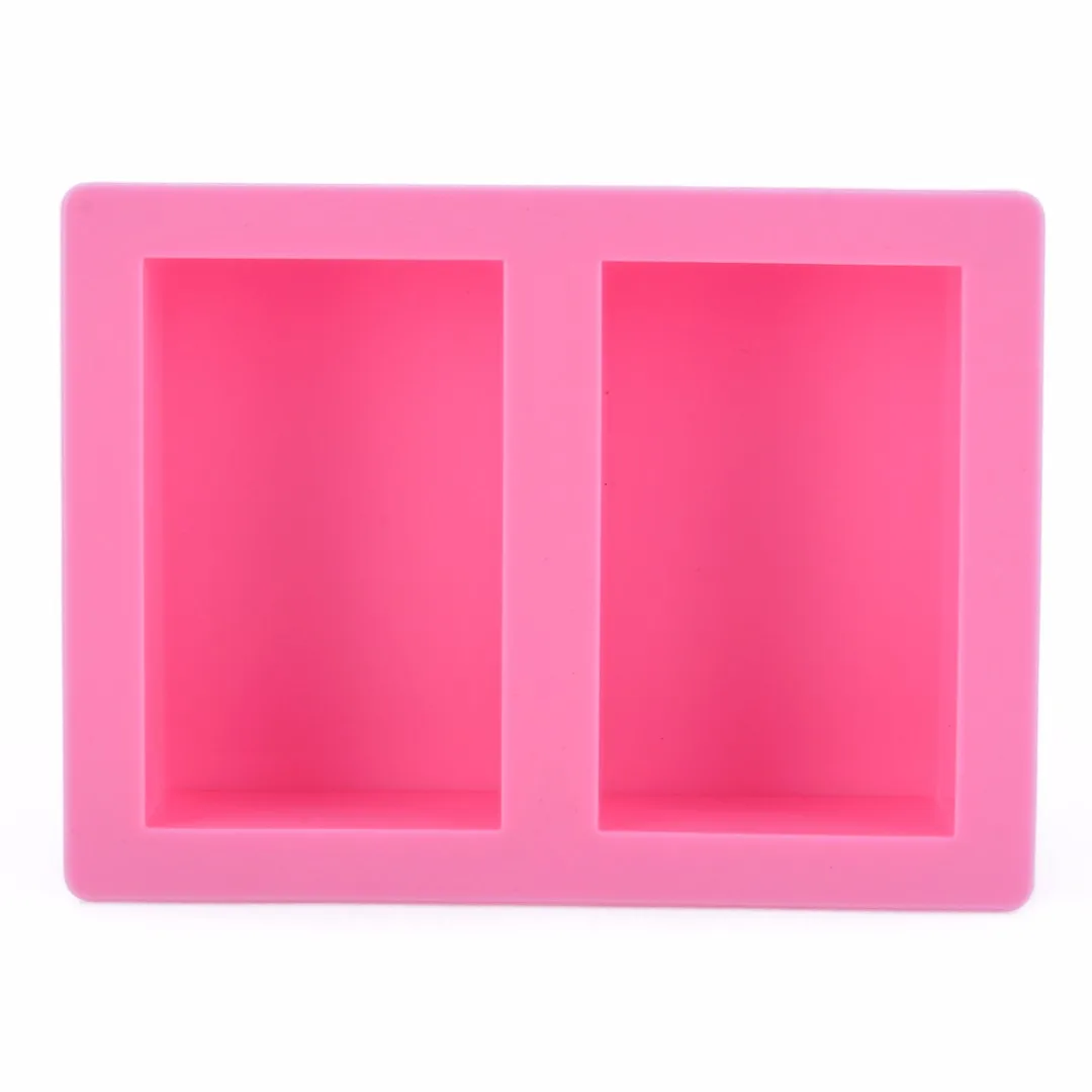 Silicone Soap Mould Ice Cube Candy Chocolate Cake Cookie Cupcake Soap Making Mould Handmade Craft DIY Tools