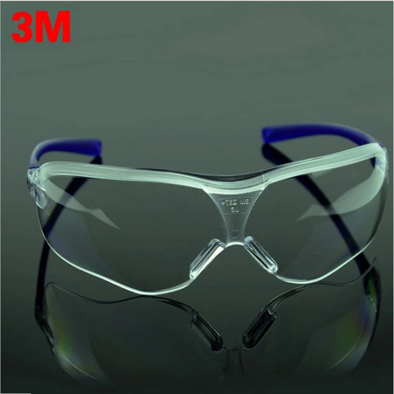Chiic Resistente Al Polvo Seguridad Gafas Gafas De Protecci/ón Transparente Anti-Niebla Anti-Salpicaduras