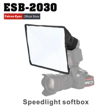 Linkstar ESB2030 Portable Foldable Flash Diffuser Softbox for Canon Nikon Sony DSLR flash Speedlite Photo Studio Accessories