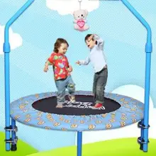 36 дюймов детская эластичная лента батут складной ленты гимнастический батут фитнес отказов кровать с подлокотниками