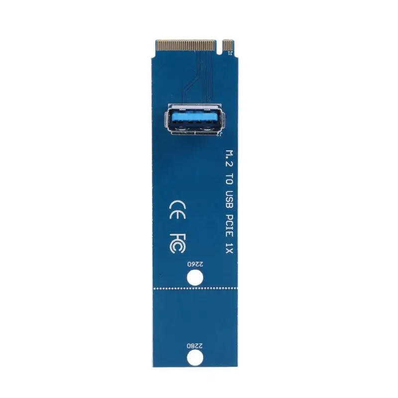 NGFF M.2 к USB 3 0 карта передачи M2 USB3.0 адаптер для PCI E Express Riser биткоина Litecoin ETH