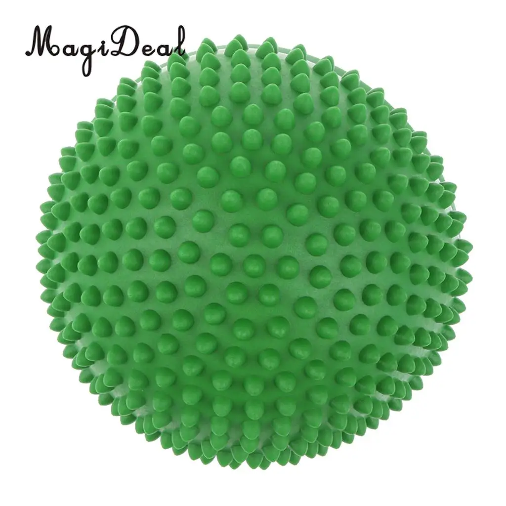 6 Pieces Hedgehog Styled Balance Pod Half Ball Physical Fitness Exercise Balance Trainner for Kids Adults Outdoor Sport Toys