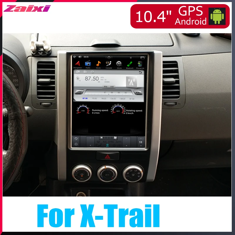 Top ZaiXi 10.4 inch Big screen Tesla Screen Vertical Screen Android Car PC GPS Navigation Radio Player For Nissan X-Trail 2007~2012 0 Top ZaiXi 10.4 inch Big screen Tesla Screen Vertical Screen Android Car PC GPS Navigation Radio Player For Nissan X-Trail 2007~2012 0