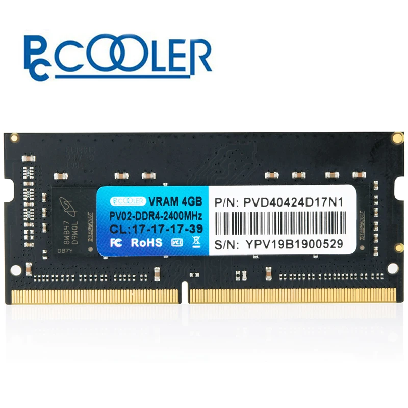 Pccooler 4 ГБ 8 ГБ лэптоп ноутбук память Оперативная память Memoria модуль PC4 DDR4 2666 МГц 2400 2133 2400 2666 МГц 4G 8G Оперативная память