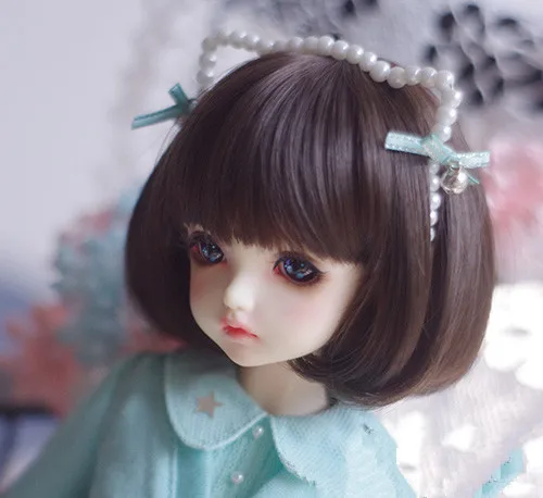 BJD кукла парики короткие Боб cut груша вьющиеся волосы для 1/6 1/4 1/3 BJD SD DD кукла волос аксессуары для куклы девушки игрушки